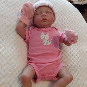 Realistic reborn baby doll